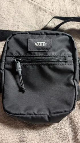 BOLSA VANS BAIL SHOULDER LX BLACK ? PRATICAMENTE NOVA