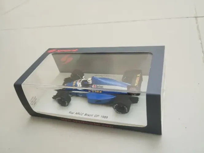 1/43 F1 Spark Rial arc2 Christian Danner Brazil Gp 1989