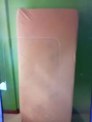 Colchão de solteiro com capa