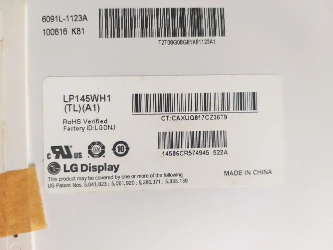 Tela Led 14.5 40 pinos para notebook 