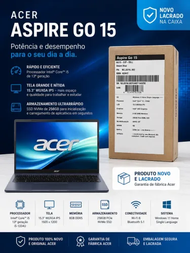 Notebook Acer i5 - Lacrado