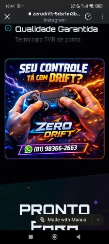 Conserto de controles PS5 e PS4  (ZAP *63 R$ 180,00