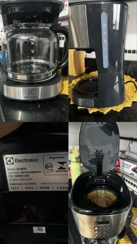 CAFETEIRA ELECTROLUX ELÉTRICA PROGRAMÁVEL 