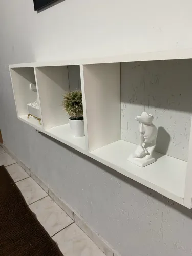 Nicho branco 100% mdf 