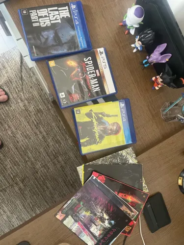 The last of us II, Cyberpunk, Miles Morales