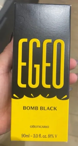 Egeo Bomb Black, masculino.
