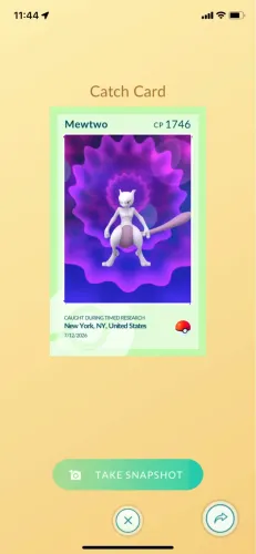 Mew Two Selvagem RARO