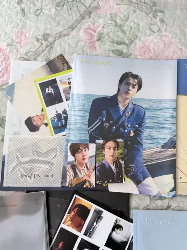 BTS JIN Photofolio/fólio COMPLETO 