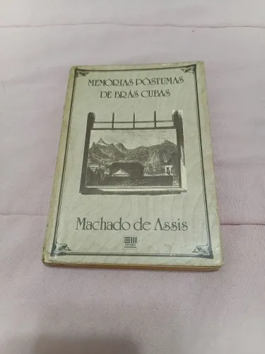 Livro Usado - Memórias Póstumas de Bras Cubas. 