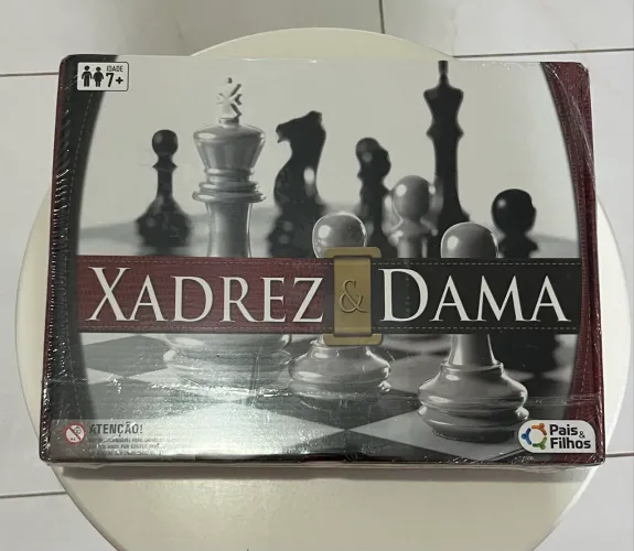 Tabuleiro de Xadrez e Dama 