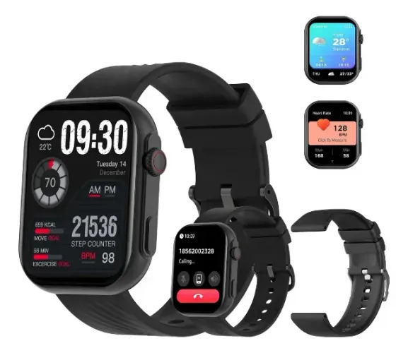 Smartwatch PEJE ZW03-AMD-Relógio Smartwatch 2.13",À Prova d'Água IP68