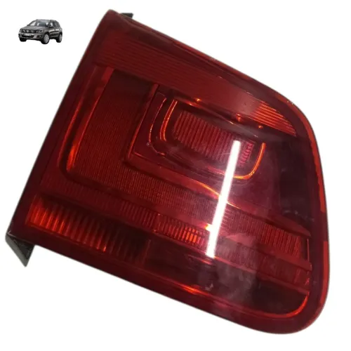 Lanterna Esquerda Tampa Traseira Vw Tiguan 2011 2012 2013 Esquerdo/motorista Vermelho