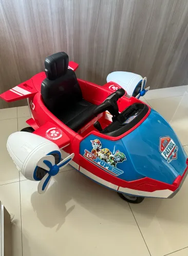 Carrinho avião patrulha canina