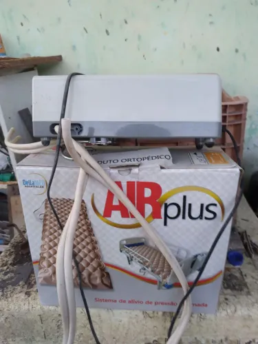Colchão ortopédico com ar.