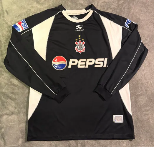Camisa Corinthians 2002 - Manga longa - Oficial