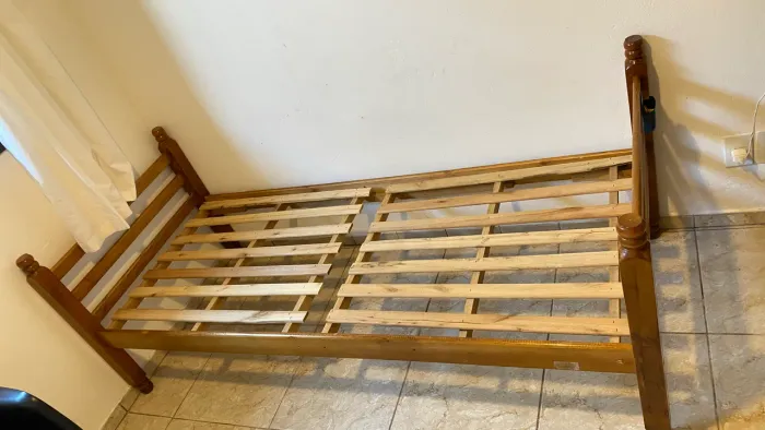 Cama com colchão