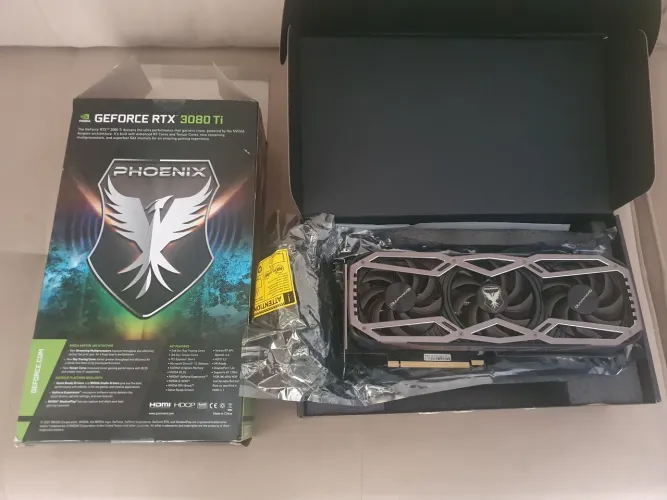 Placa de Vídeo 3080 TI/ Usada muito pouco/ Aceito Trocas com volta eletrônicos apenas