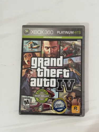 gta iv 4 - platinum hits - xbox 360 Original