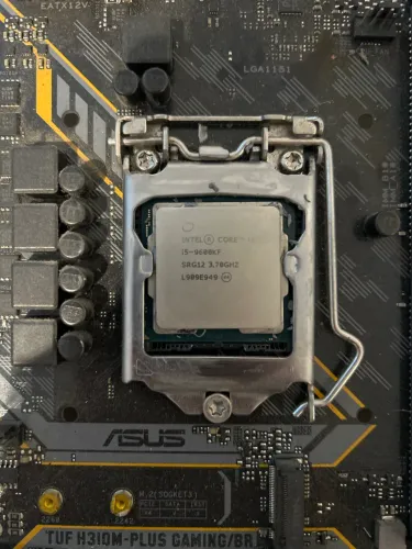 Processador i5 9600kf + placa mãe H310-PLUS Gaming/BR