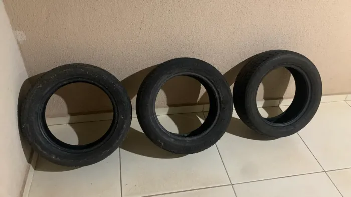 PNEU MEIA VIDA 195/55/15 - 3 UNIDADES