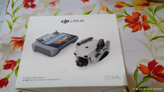 Dji Lito x1 Flay more Combo Normal sem Tela com ANATEL e garantia BR