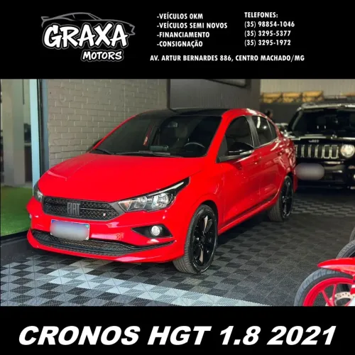 Fiat Cronos HGT 1.8 16V Flex Aut. 2021