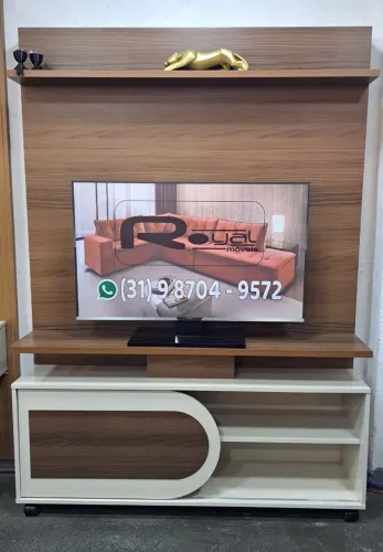 Home P/TVs Até 55 Polegadas 1.36M C/Rodizios. Produtos Novos Direto de Fábrica.