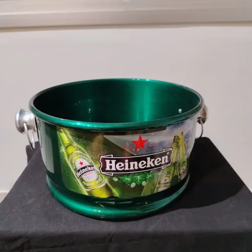 Balde de gelo estiloso Heineken 