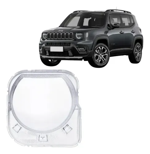 Lente Farol Dianteiro Renegade 2022 2023 24 A 2026 Esquerdo