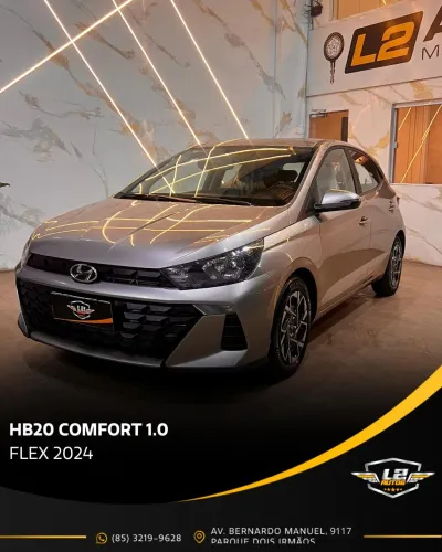 Hyundai HB20 Comfort 1.0 Flex 12V Mec. 2024