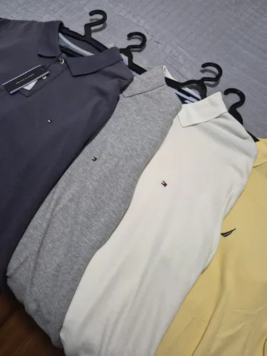 Kit 4 camisas Polo Tommy e náutica 
