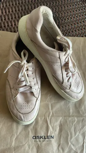 1 Tênis OSKLEN n 38 rosa bebê original usado 50,00