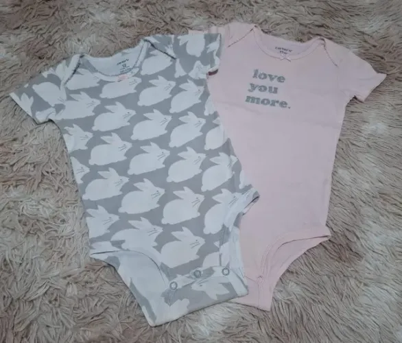 Body Carter's Bebê Menina. 12 meses
