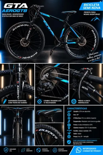 Bicicleta aro 29 GTA