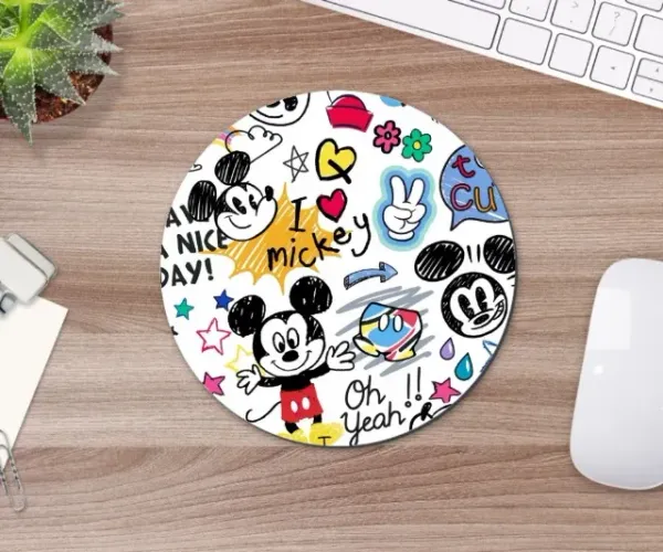 Mouse Pad Disney Mickey Mouse Geek Nerd