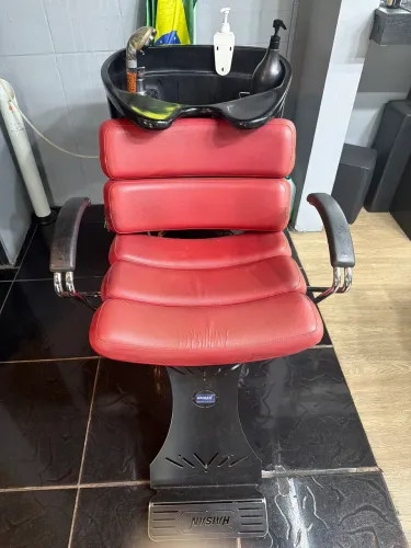 Lavatório de salão barbearia