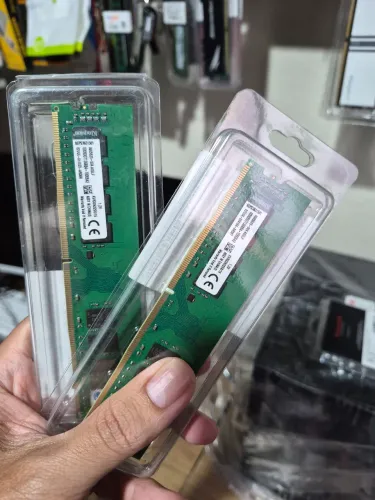 Memória ddr4 2x16gb 3200mhz Kingston.