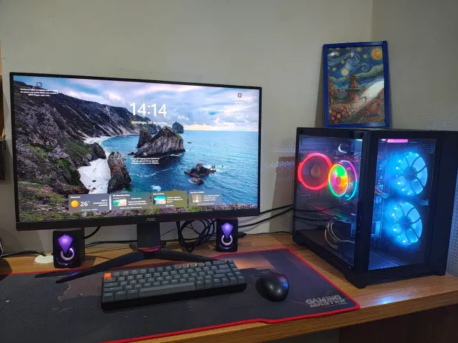 PC Gamer Completo Ryzen 7 (16gb + RX7600)