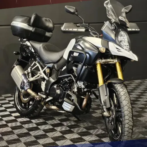 Suzuki V-STROM DL 1000 2015 Branca