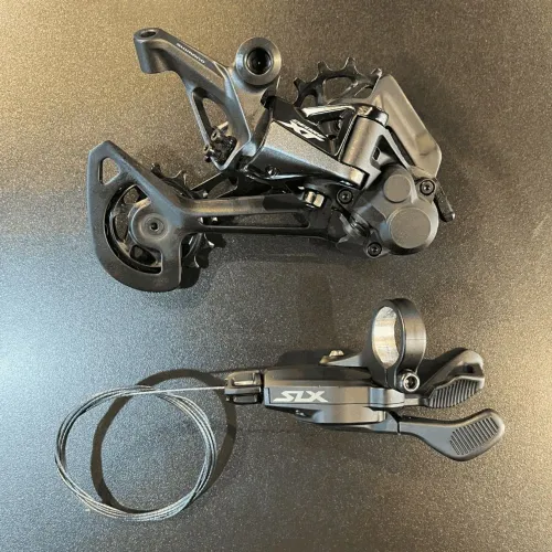 Câmbio + passador Shimano SLX