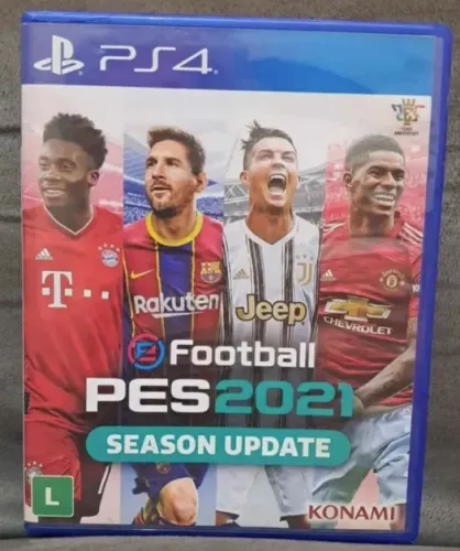PES 2021 - CD ORIGINAL - PS 4 E PS5 Frete Grátis
