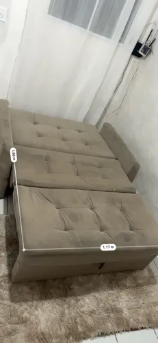 Sofá cama usado 