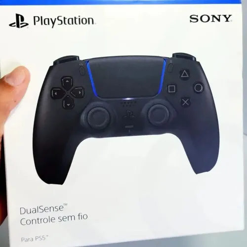CONTROLE PS5 PRETO