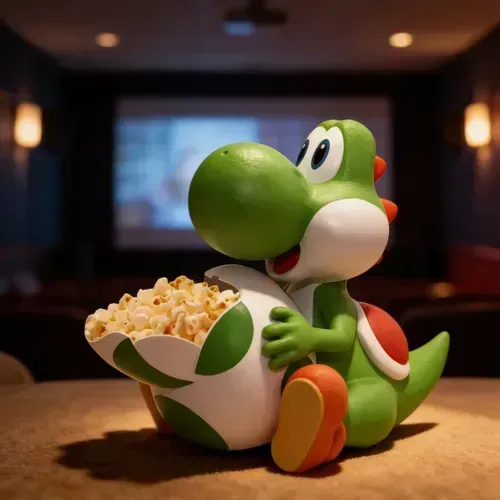 Balde do Yoshi - Super Mario Galaxy - O Filme (Completamente novo)