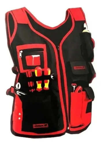 Colete Porta Ferramentas 8 Bolsos 510mm X 600mm