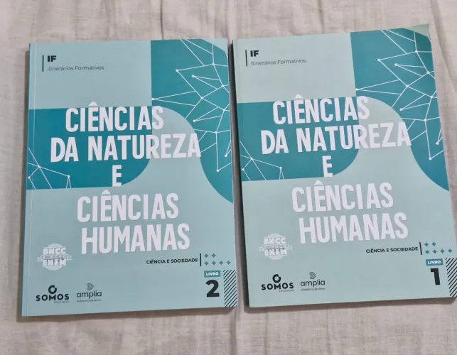 Kit 2 livros - Ciências da Natureza e Ciências Humanas