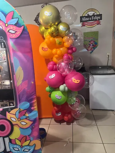 Arco de balão delivery 55 metro
