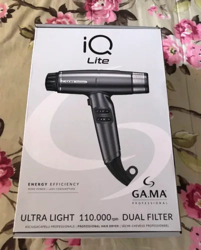 Secador Profissional iQ Lite Silver GA.MA Italy - Novo
