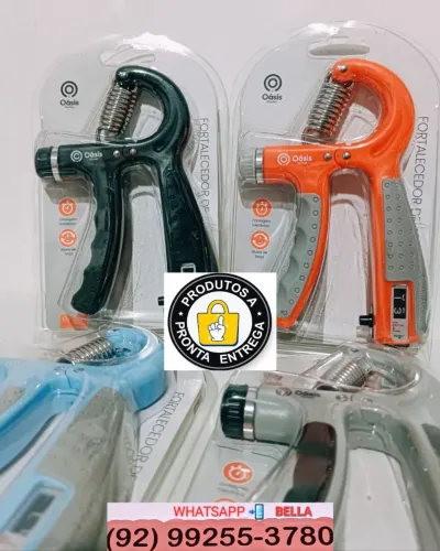 HANDGRIP FORTALECEDOR DE ANTEBRAÇO PUNHO MÃOS MUSCULAÇÃO AJUSTÁVEL