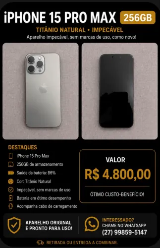 iPhone 15 pro Max